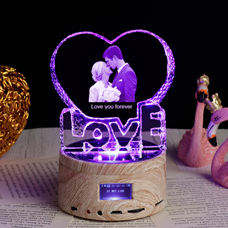 Custom Photo Night Light LOVE